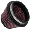 K&N Universal Rubber Filter 5in Flange ID x 6.5in Base OD x 4.5in Top OD x 4.125in Height - RU-5163
