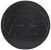 K&N Universal Rubber Filter-Round Tapered 4in Flange ID x 8in Base OD x 6.625in Top OD x 8in H - RU-5171HBK
