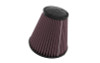 K&N Universal Clamp-On Air Filter 6in Base x 3.5in Top x 6.3125in H - RU-5296