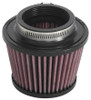 K&N Universal Clamp-On Air Filter 2-1/2in FLG / 4-1/2in B / 3-1/2in T / 3-3/16in H - RU-8100