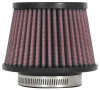 K&N Universal Clamp-On Air Filter 2-1/2in FLG / 4-1/2in B / 3-1/2in T / 3-3/16in H - RU-8100
