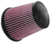 K&N Universal Clamp-On Air Filter 2-3/4in FLG / 4-11/16in B / 3-1/2in T / 4-7/8in H - RU-9350