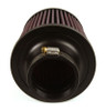 K&N Filter Universal X Stream Clamp-On 3 inch Flange 6 inch Base  5 inch Top 5 9/16 inch Height - RX-4990