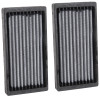 K&N 08-12 Jeep Liberty V6-3.7L Cabin Air Filter (2 Per Box) - VF1016
