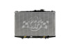 CSF 98-02 Honda Accord 2.3L OEM Plastic Radiator - 2722