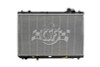 CSF 02-03 Lexus RX300 3.0L OEM Plastic Radiator - 2804