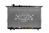 CSF 01-05 Kia Optima 2.4L OEM Plastic Radiator - 2928