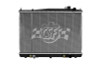 CSF 00-04 Nissan Frontier 3.3L OEM Plastic Radiator - 3095