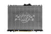 CSF 04-11 Mitsubishi Endeavor 3.8L OEM Plastic Radiator - 3123