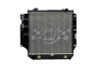 CSF 03-06 Jeep Wrangler 2.4L OEM Plastic Radiator - 3244