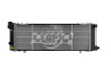 CSF 98-00 Jeep Cherokee 2.5L OEM Plastic Radiator - 3251