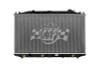 CSF 08-12 Honda Accord 2.4L OEM Plastic Radiator - 3368