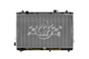 CSF 06-10 Kia Sedona 3.8L OEM Plastic Radiator - 3409