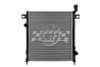 CSF 07-11 Dodge Nitro 3.7L OEM Plastic Radiator - 3419