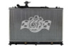 CSF 07-12 Mazda CX-7 2.3L OEM Plastic Radiator - 3497