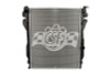 CSF 09-10 Dodge Ram 2500 6.7L OEM Plastic Radiator - 3529