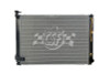 CSF 07-09 Lexus RX350 3.5L OEM Plastic Radiator - 3636