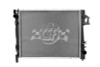 CSF 02-03 Dodge Ram 1500 3.7L OEM Plastic Radiator - 3719