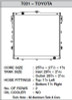 CSF 07-19 Toyota Tundra 5.7L Radiator - 7031