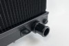 CSF Nissan R33 Skyline GT-R/GTS Full Billet Aluminum High-Performance Radiator - Black - 7219B