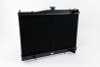 CSF Nissan R33 Skyline GT-R/GTS Full Billet Aluminum High-Performance Radiator - Black - 7219B