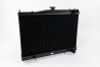 CSF Nissan R33 Skyline GT-R/GTS Full Billet Aluminum High-Performance Radiator - Black - 7219B
