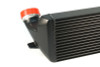 CSF 04-13 BMW 335i/xi (E90/E91/E92/E93) High Performance Stepped Core Bar/Plate Intercooler - Black - 8127B