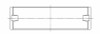 ACL Toyota ZGR-FE V6 Lotus Evora Exige .025mm Oversized High Performance Main Bearing Set - 4M8468H-.025