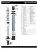 Fox 3.0/2.5 Series Shock Shaft 0.875in x 13.960in TLG 1.800in SHLG 17-4 Chrome - 229-09-016-B