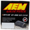 AEM Dryflow Conical Air Filter 6in Base OD x 3.5in Flange ID x 5.25in Height - 21-204BF