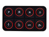 AEM EV 8 Button Keypad CAN Based Programmable Backlighting - 30-8400