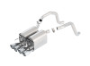 Borla S-Type II Axleback Exhaust - 05-08 C6 Corvette