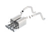 Borla Atak Axleback Exhaust - 05-08 C6 Corvette