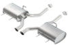 Borla 11-14 CTS Coupe V6 3.6L AT RWD/AWD Dual Ctr Rear Exit Touring Exhaust (REAR SECTION ONLY) - 11824