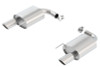 Borla S-Type Axleback Exhaust w. Polished Tips - 15-17 Mustang GT