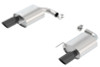 Borla S-Type Axleback Exhaust w. Black Tips - 15-17 Mustang GT