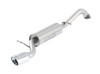 Borla 14-17 Toyota Corolla S 1.8L AT/MT FWD 4Dr S-Type Single Oval Rolled Angle-Cut Rear Sec Exhaust - 11897
