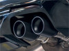 Borla Atak Axleback Exhaust w. Quad Black Tips - 16-24 Chevrolet Camaro SS