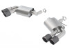 Borla Atak Axleback Exhaust w. Quad CF Tips - 16-24 Chevrolet Camaro SS