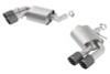 Borla Atak Axleback Exhaust w. Quad CF Tips - 16-24 Chevrolet Camaro SS