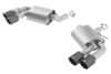 Borla Atak Axleback Exhaust w. Quad CF Black Tips - 16-24 Chevrolet Camaro SS