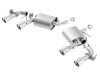 Borla 2016 Chevy Camaro V6 AT/MT ATAK Rear Section Exhaust w/ Dual Mode Valves - 11931