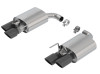 Borla S-Type Valved Axleback Exhaust w. Black Tips - 18-23 Ford Mustang GT