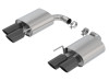 Borla S-Type Axleback Exhaust w. Black Tips - 18-23 Ford Mustang GT