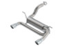Borla 18-19 Jeep Wrangler JL/JLU 2.0L 4Cyl 2DR/4DR Touring Axle Back Exhaust w/ 3.5in Tips - 11962