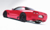 Borla Straight Pipe Axleback Exhaust - 97-04 Corvette C5 Base / Z06