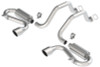 Borla S-Type Axleback Exhaust - 97-04 Corvette C5 Base / Z06