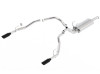 Borla 09-17 Dodge Ram 1500 5.7L V8 3in to Dual 2.5in Single Round Rolled Angle-Cut S-type Exhaust - 140308BC
