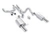 Borla 2011-2012 Mustang GT 5.0L 8cyl 6spd RWD Agressive ATAK Catback Exhaust - 140372
