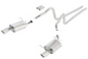 Borla 2011 Ford Mustang 3.7L 6cyl 6spd RWD SS S-Type Catback Exhaust - 140375